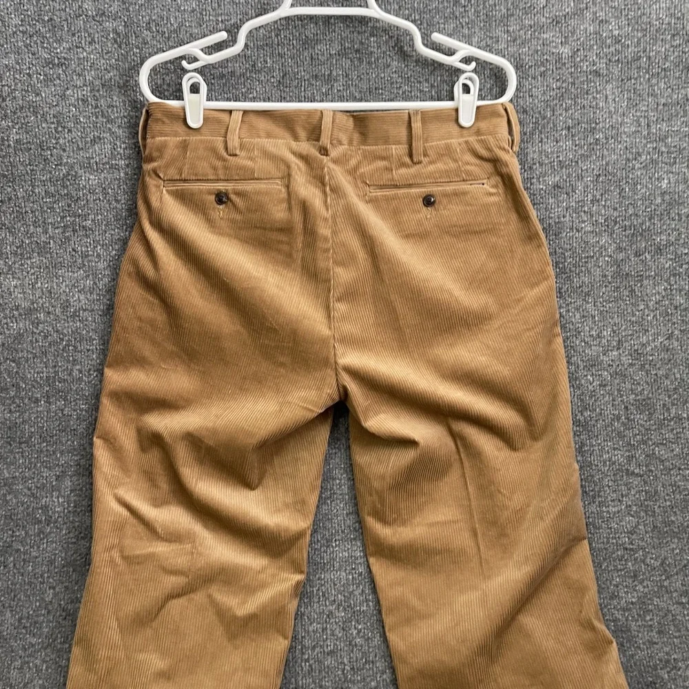 Polo Ralph Lauren Dress Pants Mens Sz 32/30 Classic Fit Tan 100% Cotton